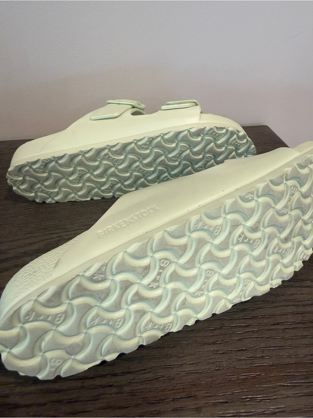 Green Birkenstock Sandals - Picture 3 of 3
